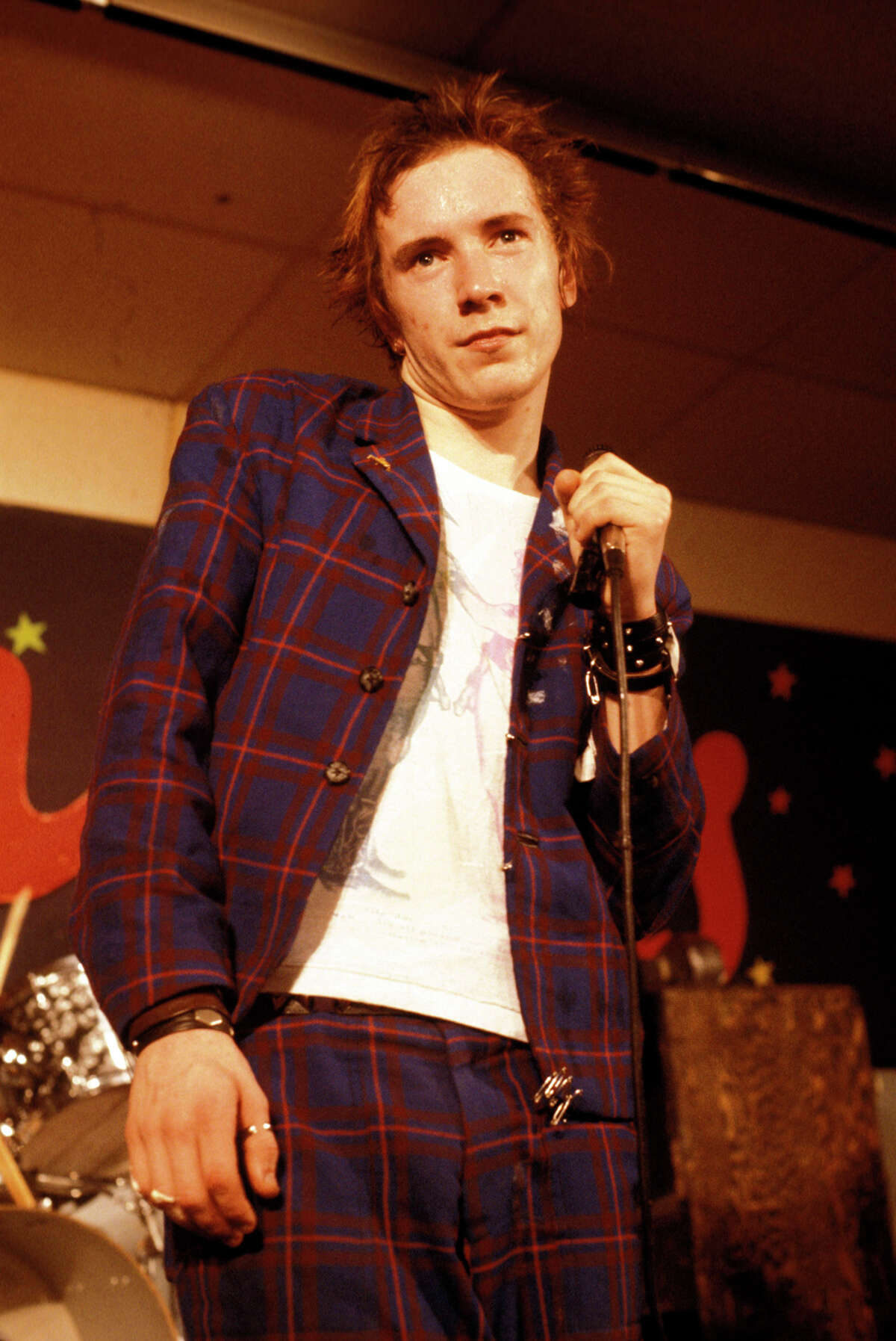 Johnny Rotten and The Sex Pistols perform at Randy's Rodeo Nightclub in San Antonio on Jan. 8, 1978.
