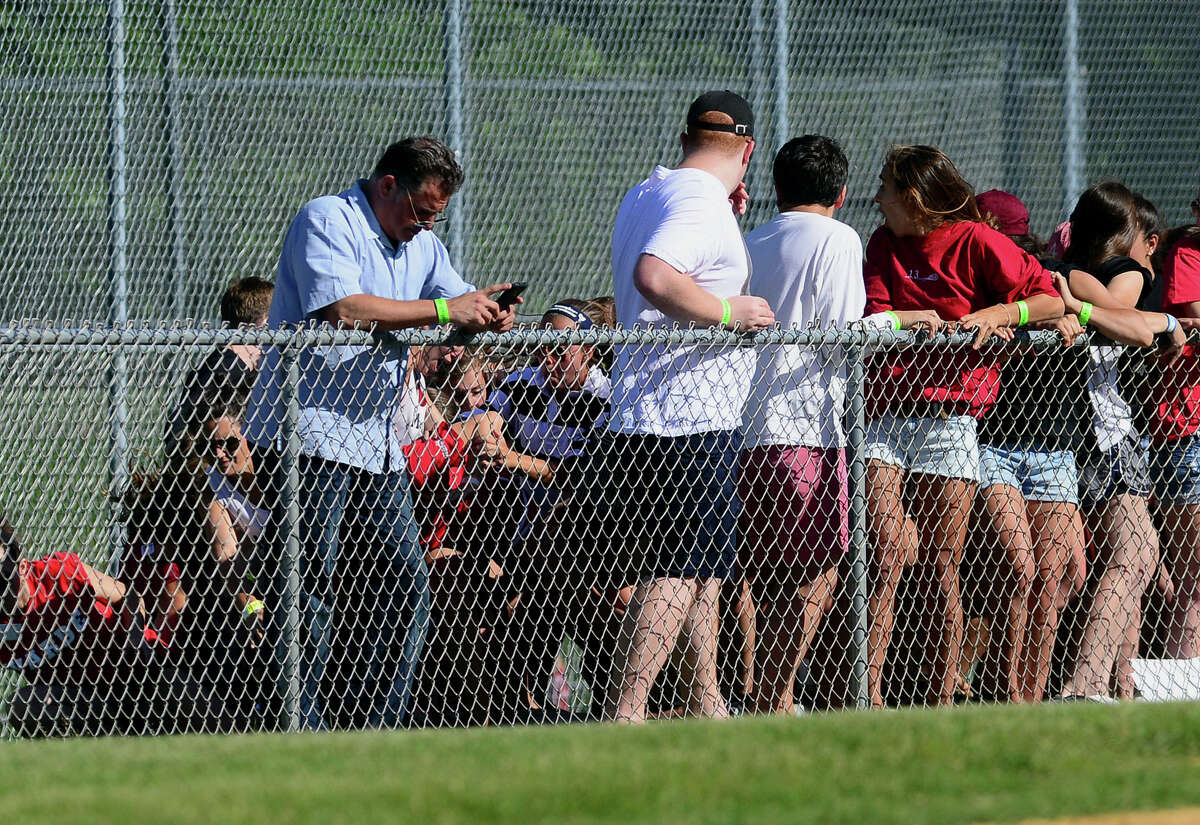 Bleachers collapse at Trumbull High