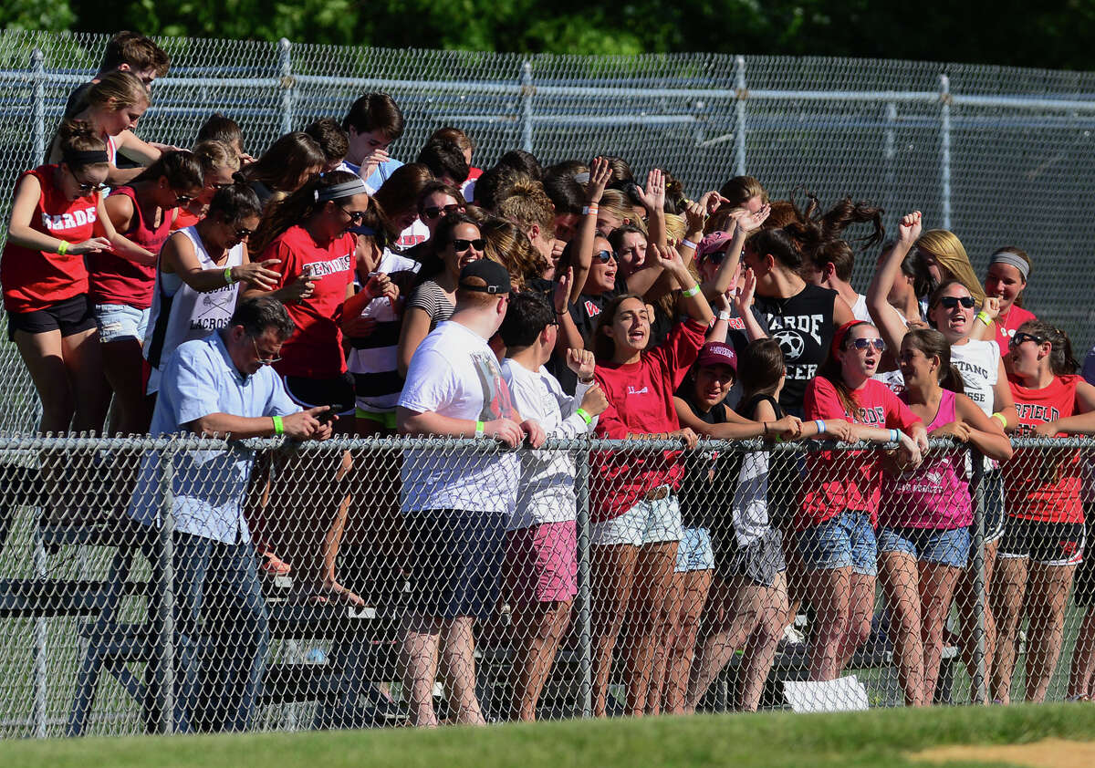 Bleachers collapse at Trumbull High