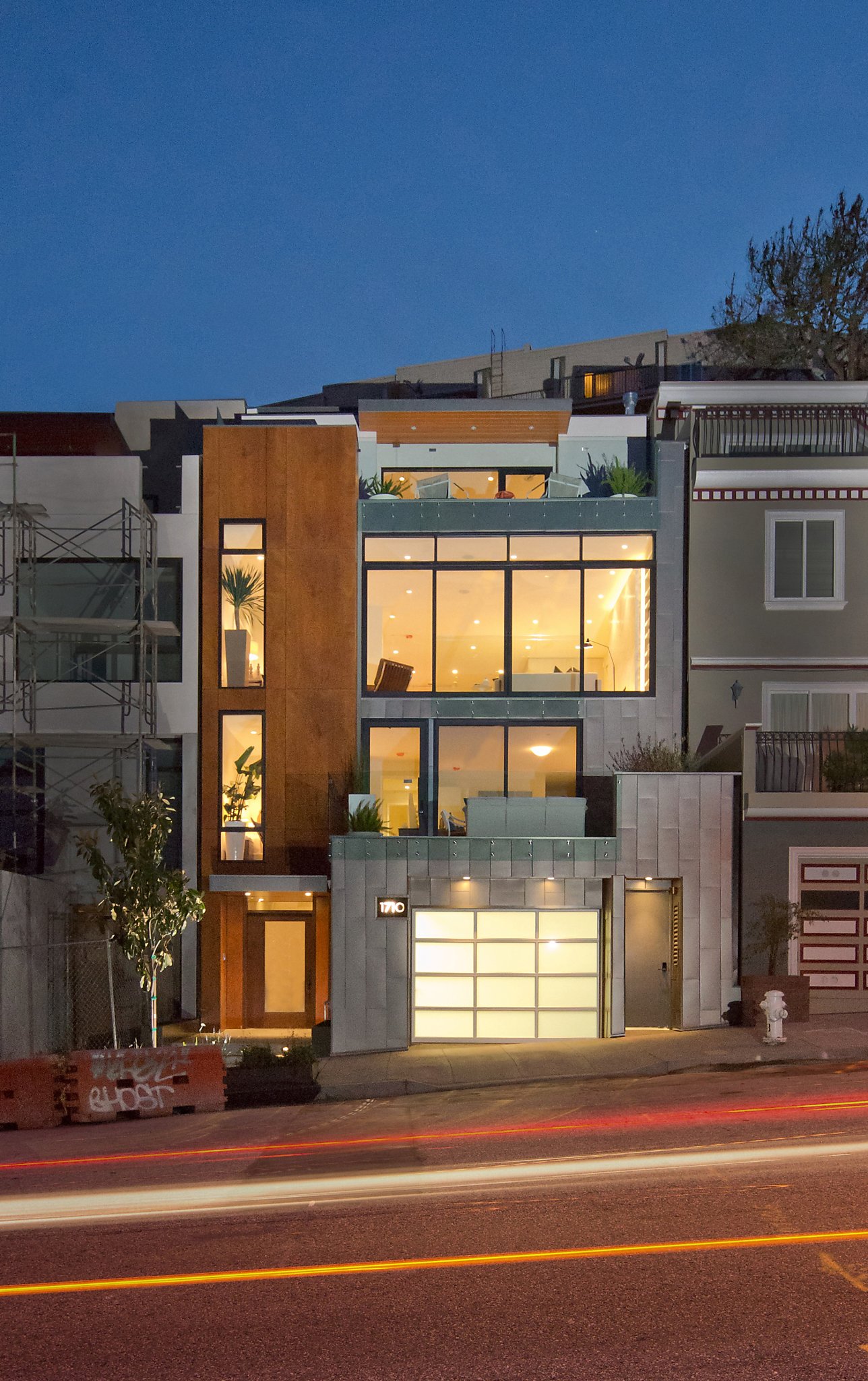 New Diamond Heights home with modern luxe - and lazy Susans