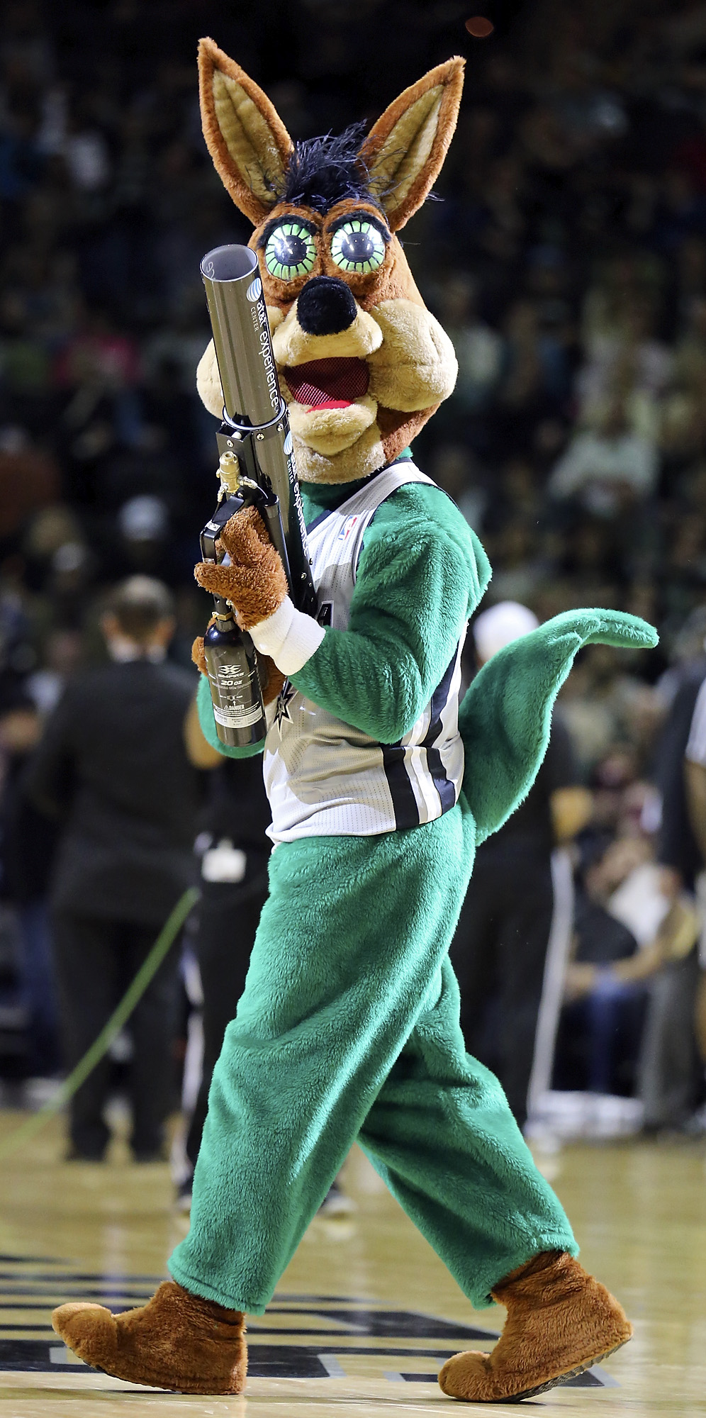 Inside Coyote's Den: Exclusive behind-the-scenes look at Spurs iconic mascot