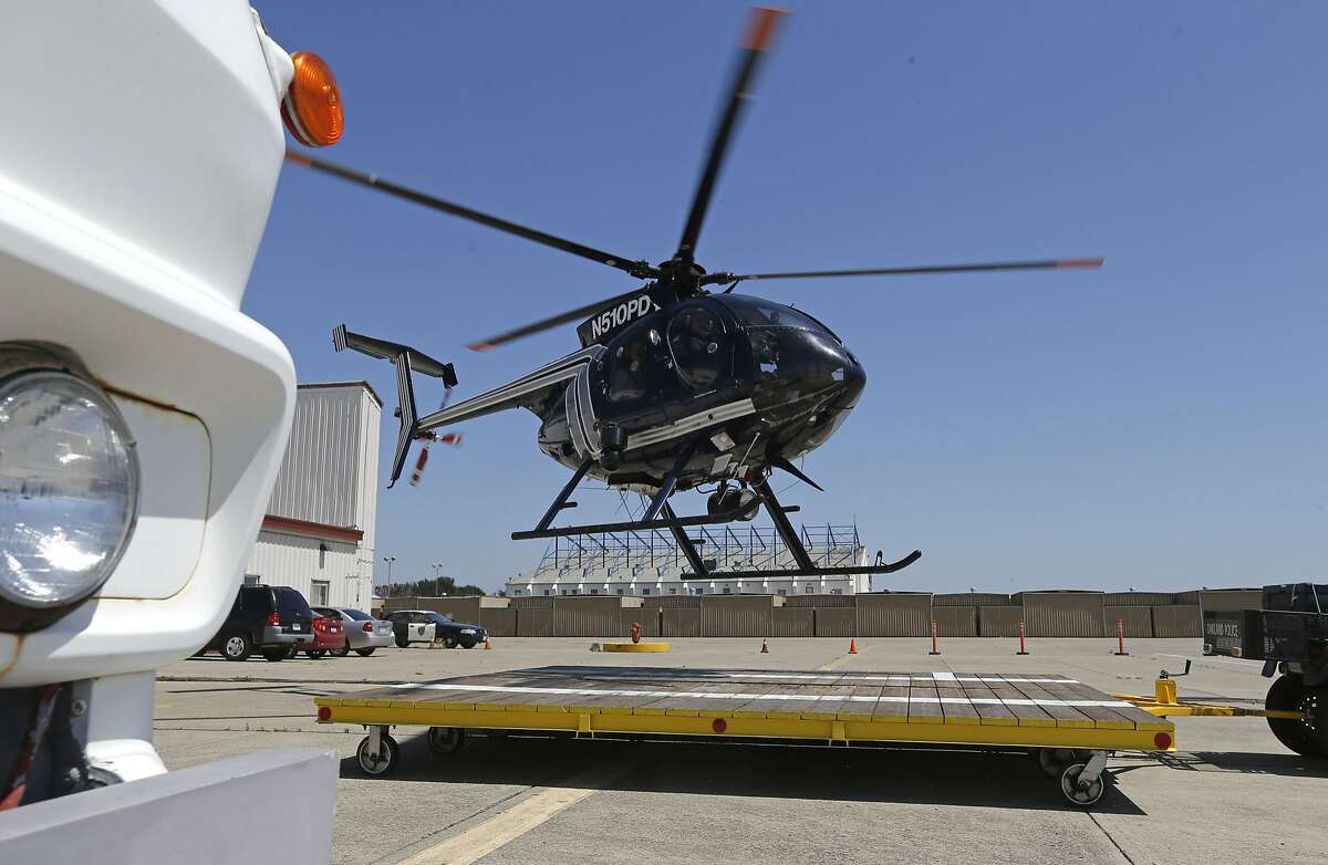 Oakland police ask for funds to double helicopter's air time