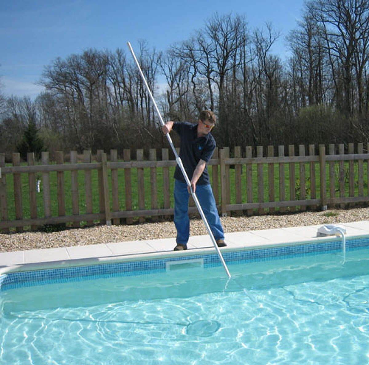 In theory it seems like a good idea since cleaning the pool is dad's job but who wants to make him work on his special day?