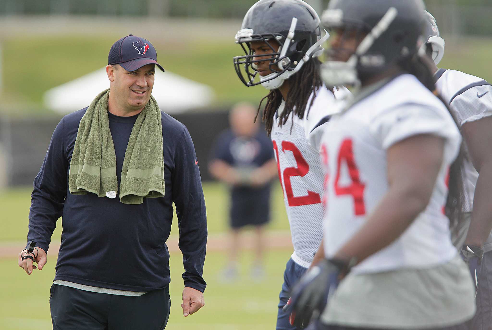 Falcons, Texans mix it up at joint practice