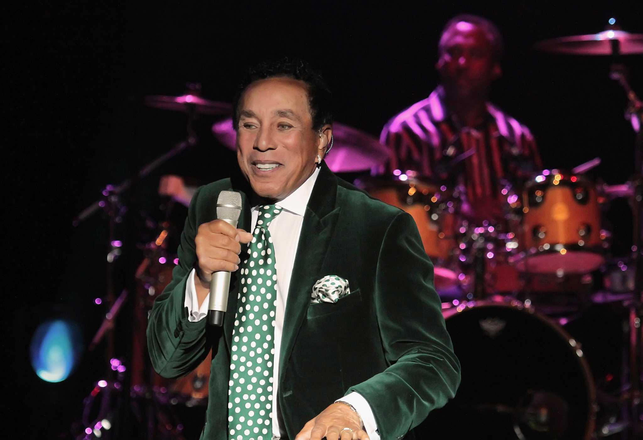 R&B singer Smokey Robinson at the Majestic