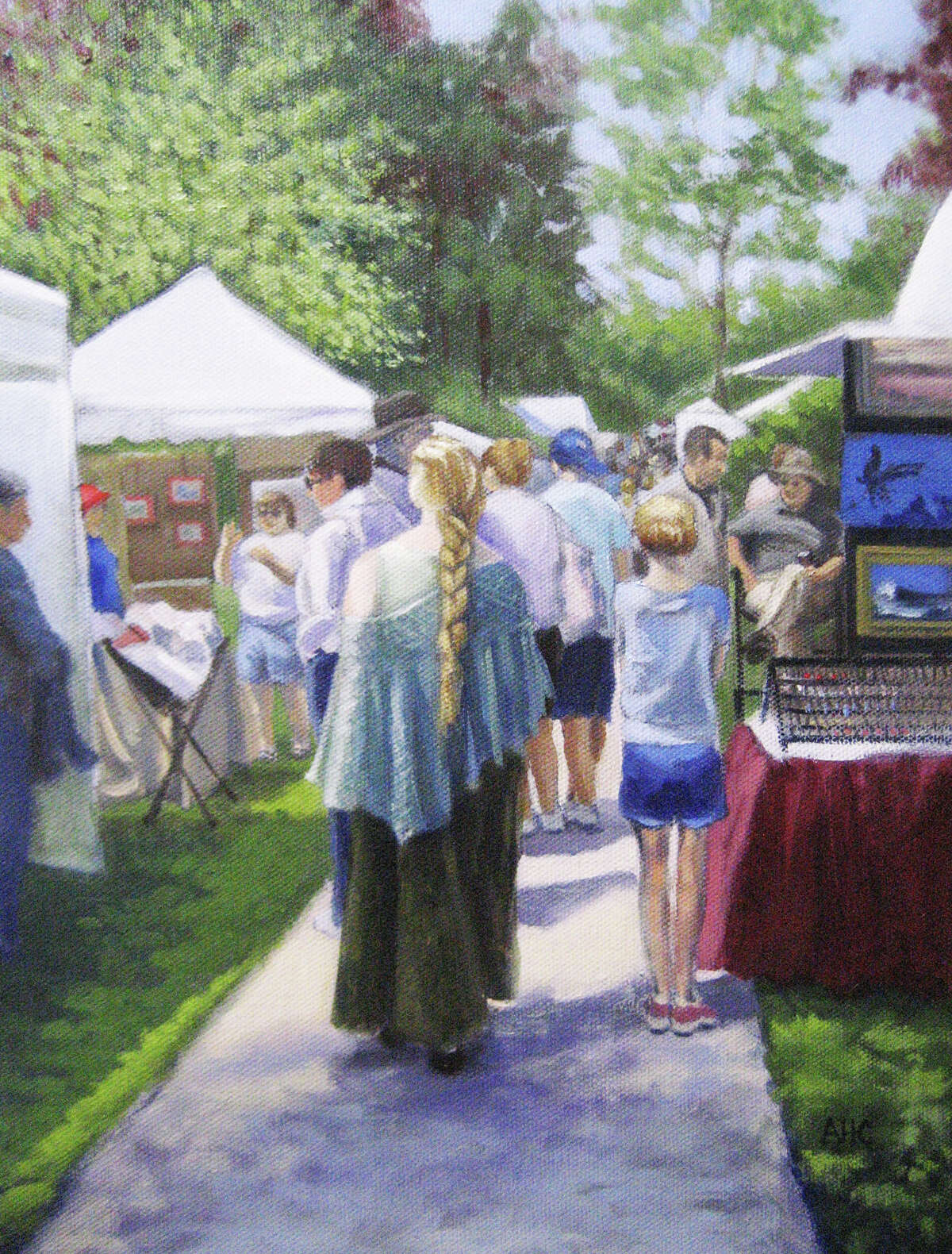 Outdoor art festival in New Milford this weekend