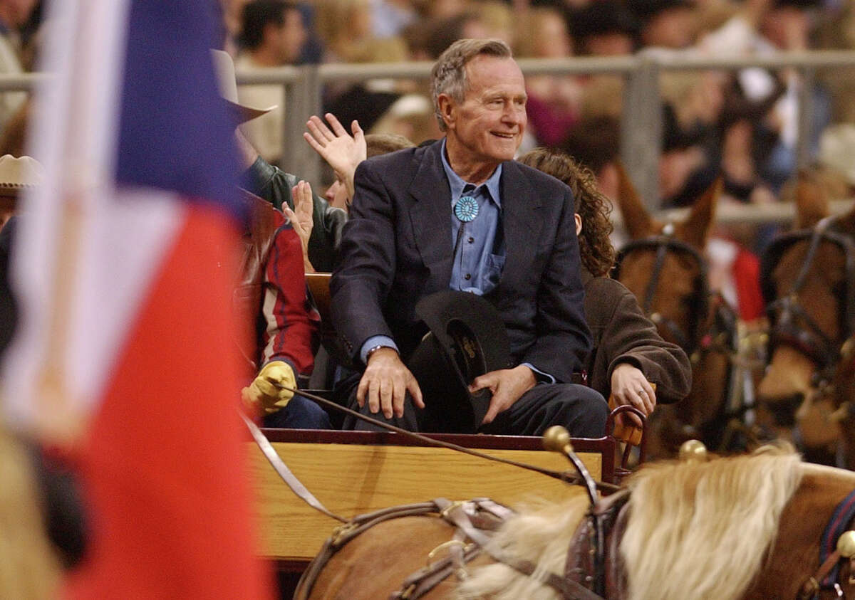 Houston claims George H.W. Bush as its own