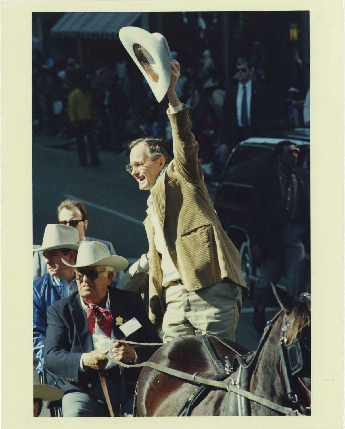 Houston claims George H.W. Bush as its own