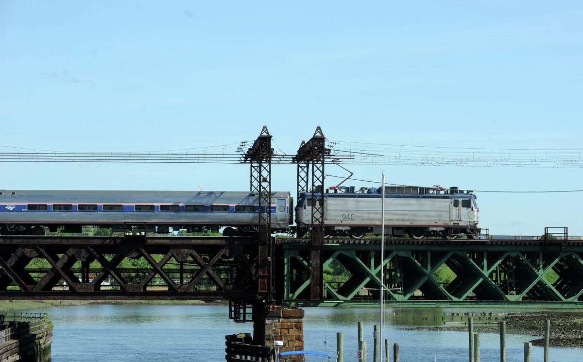 The Walk Bridge, a railroad swing bridge over the Norwalk River in Norwalk, Conn. The bridge has been kept in the closed position to ensure train service is not affected. Under normal conditions it is opened to allow boats to pass beneath. A Coast Guard spokesman said the bridge would be available to be opened on a limited basis during repairs.