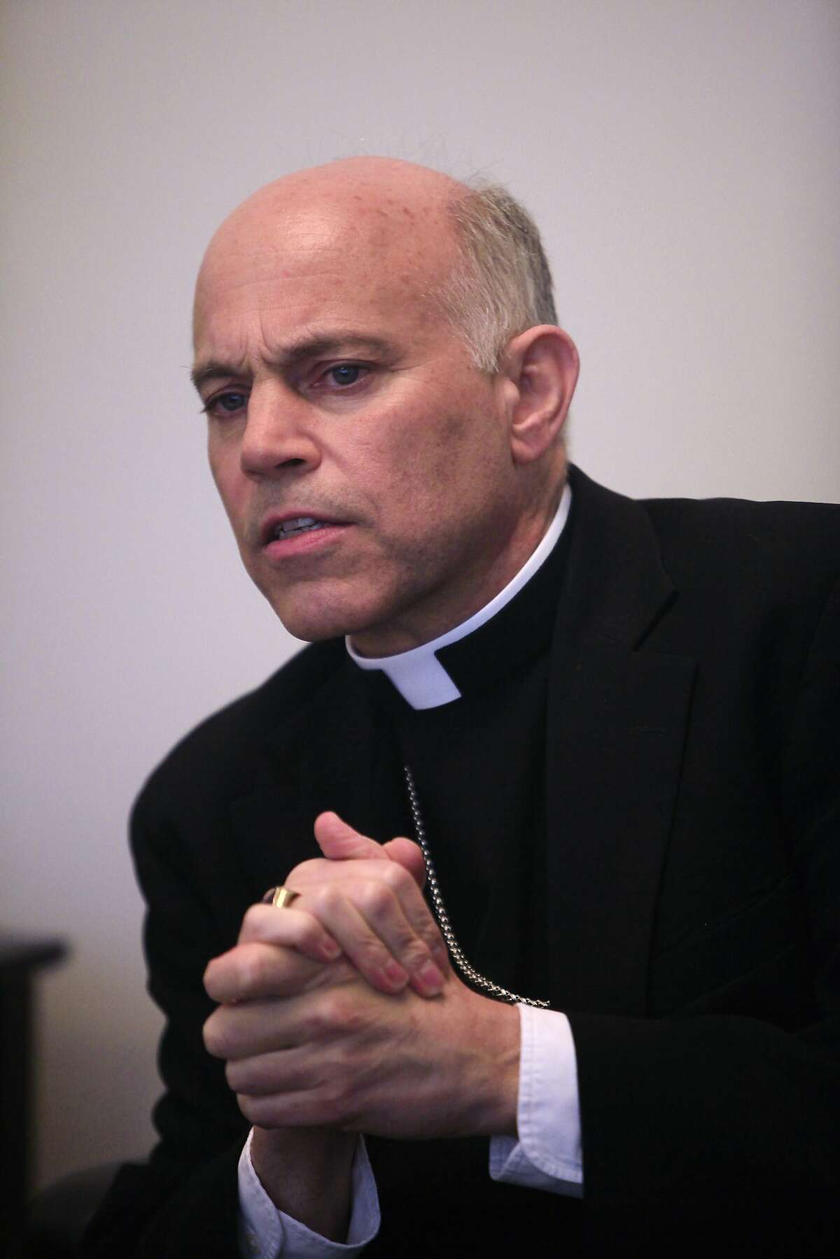 Archbishop Salvatore Cordileone is seen at the Archdiocese of San Francisco on Thursday, June 6, 2013 in San Francisco, Calif.