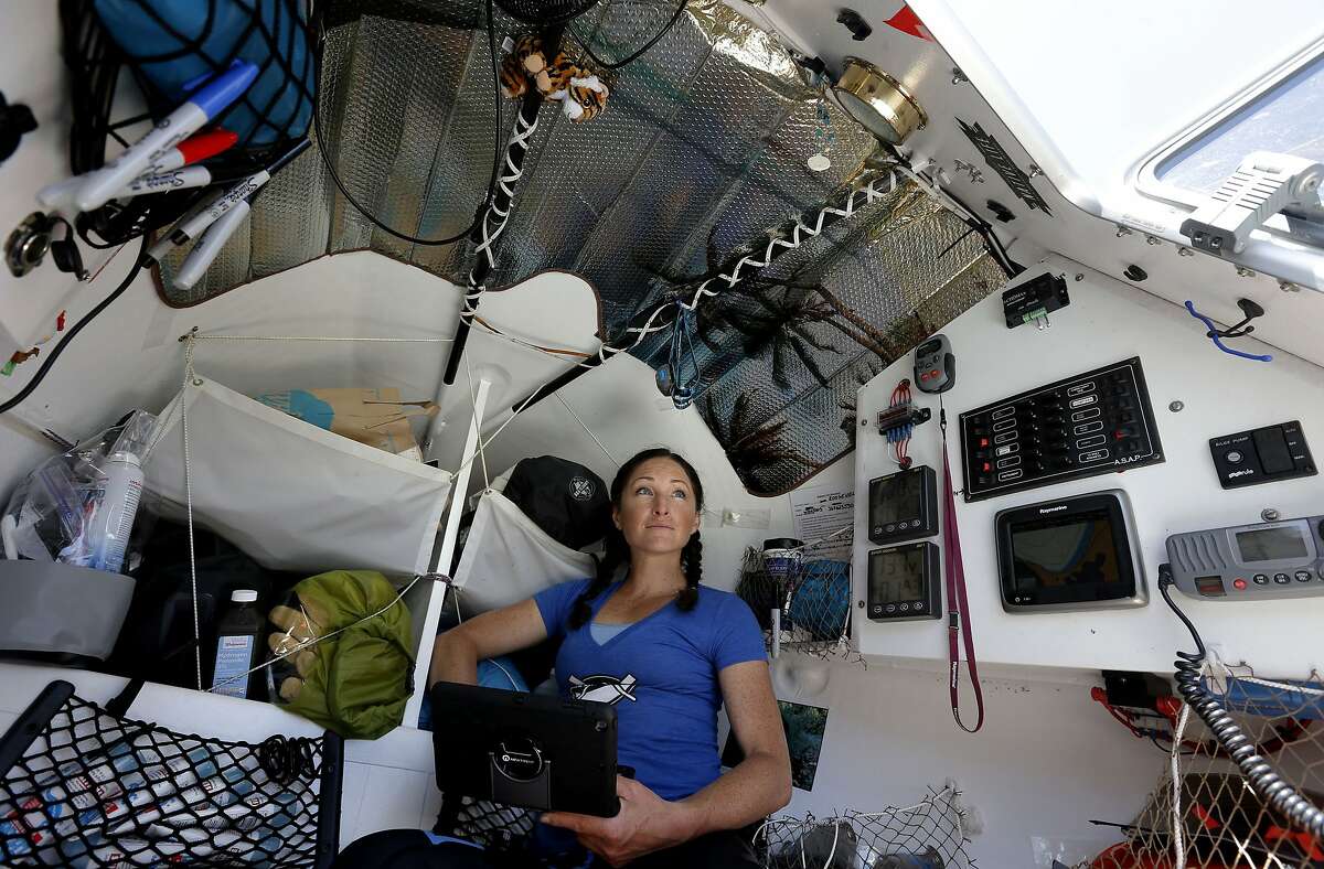 Sami Inkinen Rowing Couple try to be first to row from Monterey to Hawaii