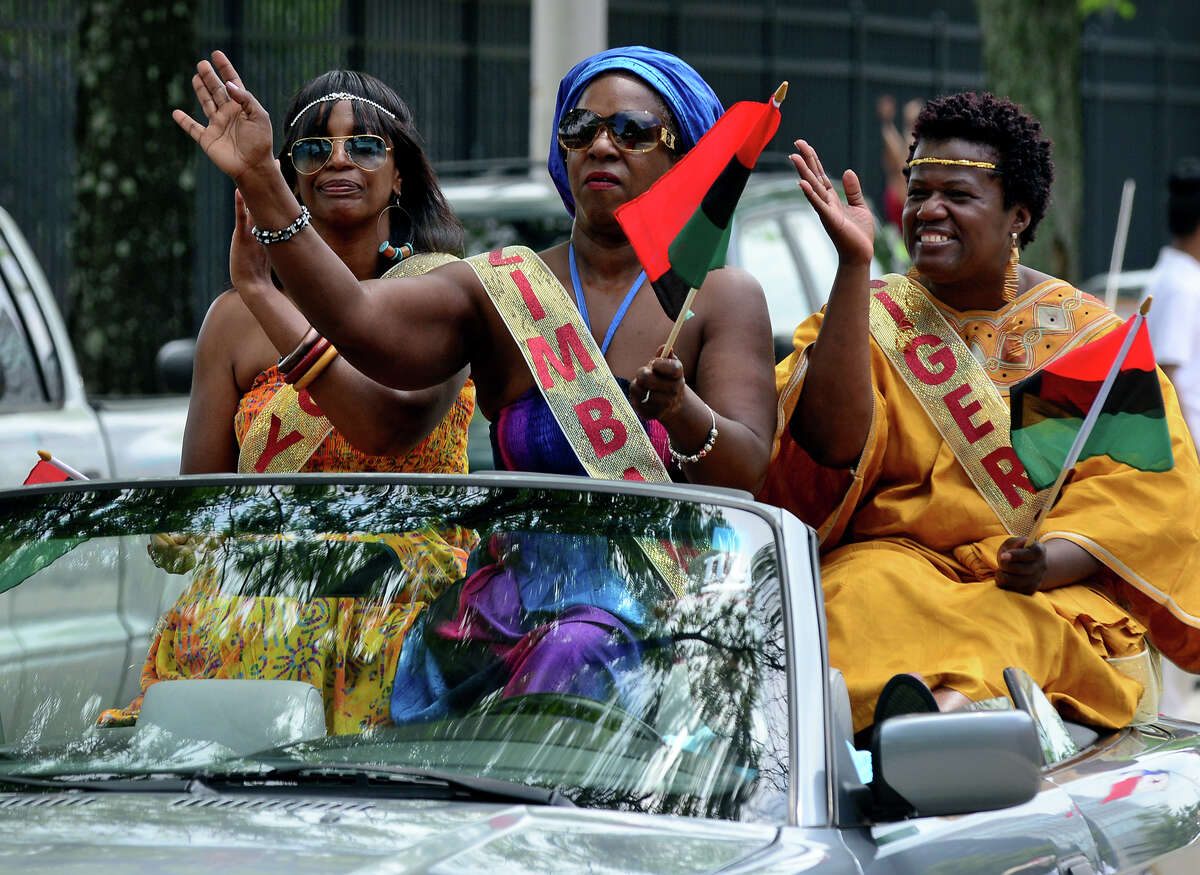 The Annual Juneteenth African-American Caribbean Freedom Day Parade held in downtown Bridgeport, Conn. on Saturday June 14, 2014.