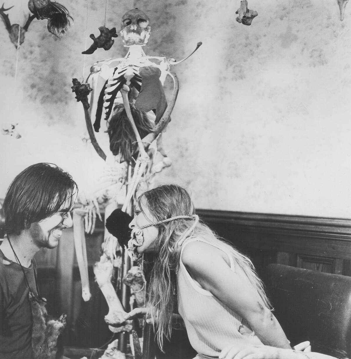 Edwin Neal and Marilyn Burns in a scene from "The Texas Chain Saw Massacre," 1974.Keep clicking for more celebrities and public figures we've lost this year.