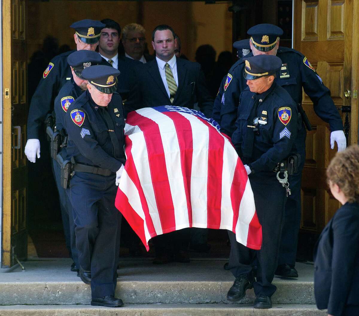 Stamford's former police chief DeCarlo laid to rest