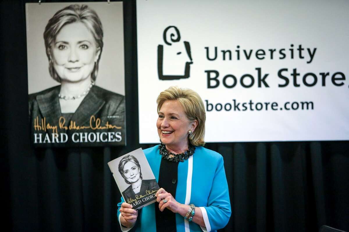 The only semi-public event for Hillary Clinton on visits over the last eight years was a 2014 signing of her book Hard Choices.  She has otherwise attended big budget fundraisers, the latest slated next Tuesday at the home of Costco co-founder Jeff Brotman.  Private reception costs as much as $50,000. (Joshua Trujillo, seattlepi.com)