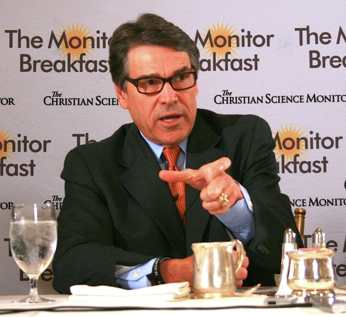 Texas Gov. Rick Perry wants the Republican Party to be the party of big ideas for the United States.