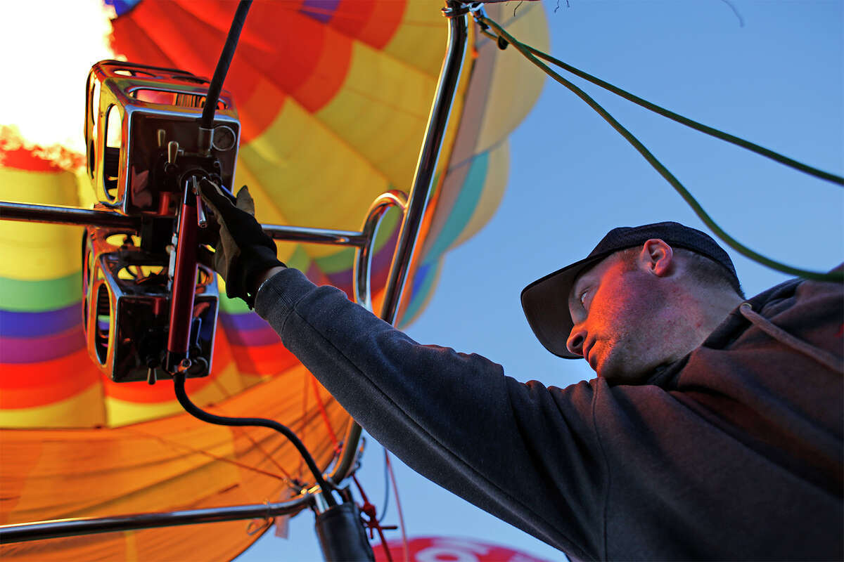 Balloons are ready for takeoff