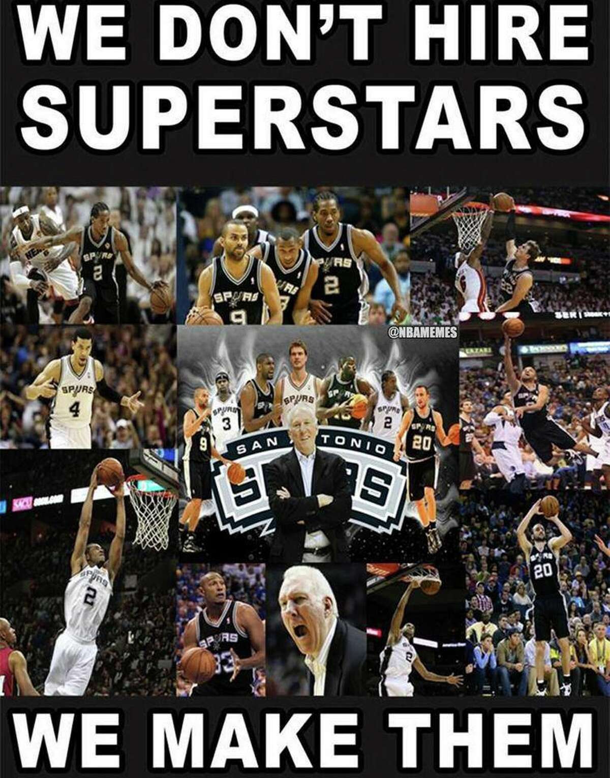 With the NBA season over and the Spurs’ fifth NBA title in hands, here’s a look at the some of the better memes that followed. Because if you can’t count on the Internet for a deluge of quippy taunts following a championship, then what good is the Internet?