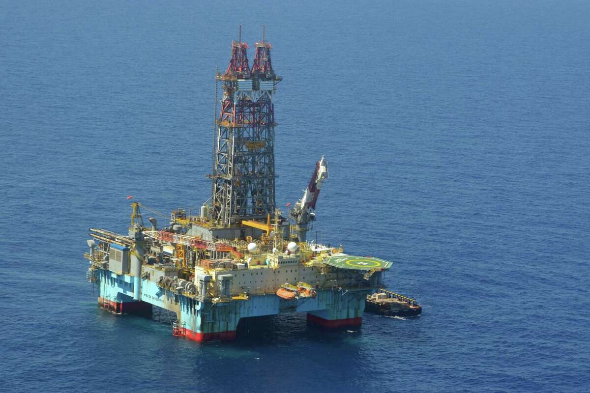Some Gulf of Mexico drilling leases the federal government will auction in March are in waters more than 11,000 feet deep that require specialized deep-water equipment. (Jennifer A. Dlouhy / Houston Chronicle)