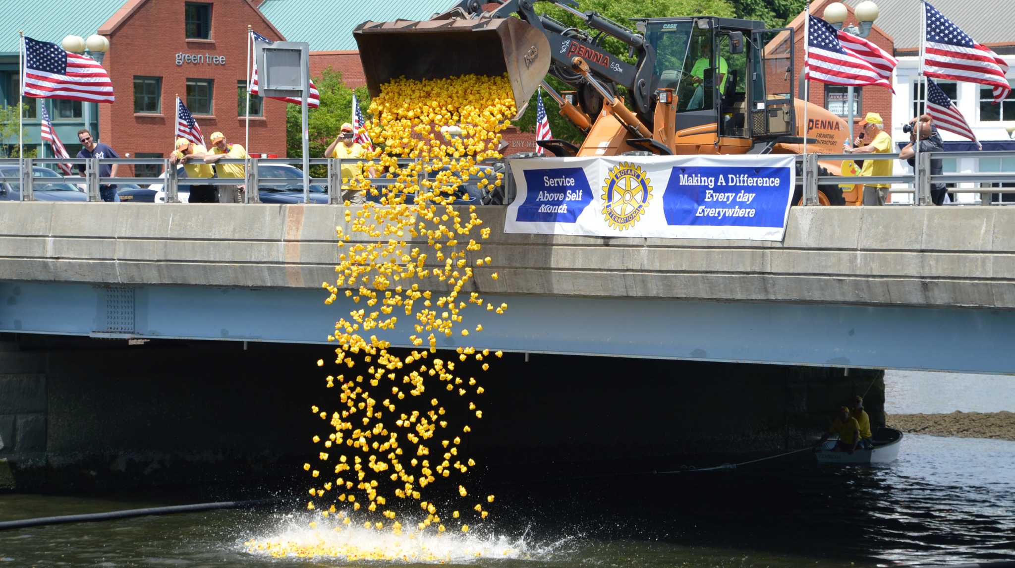 Great Pootatuck Duck Race Chair: The Race Will Go On, Rain Or