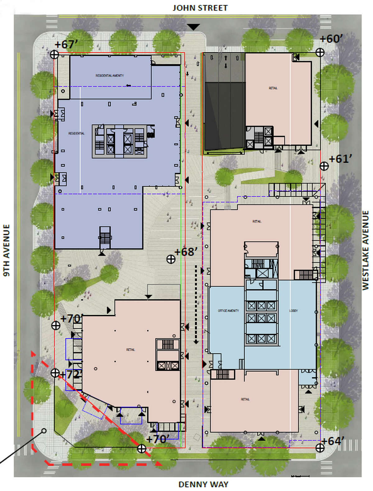 First look at Vulcan's planned tower beside Denny Park