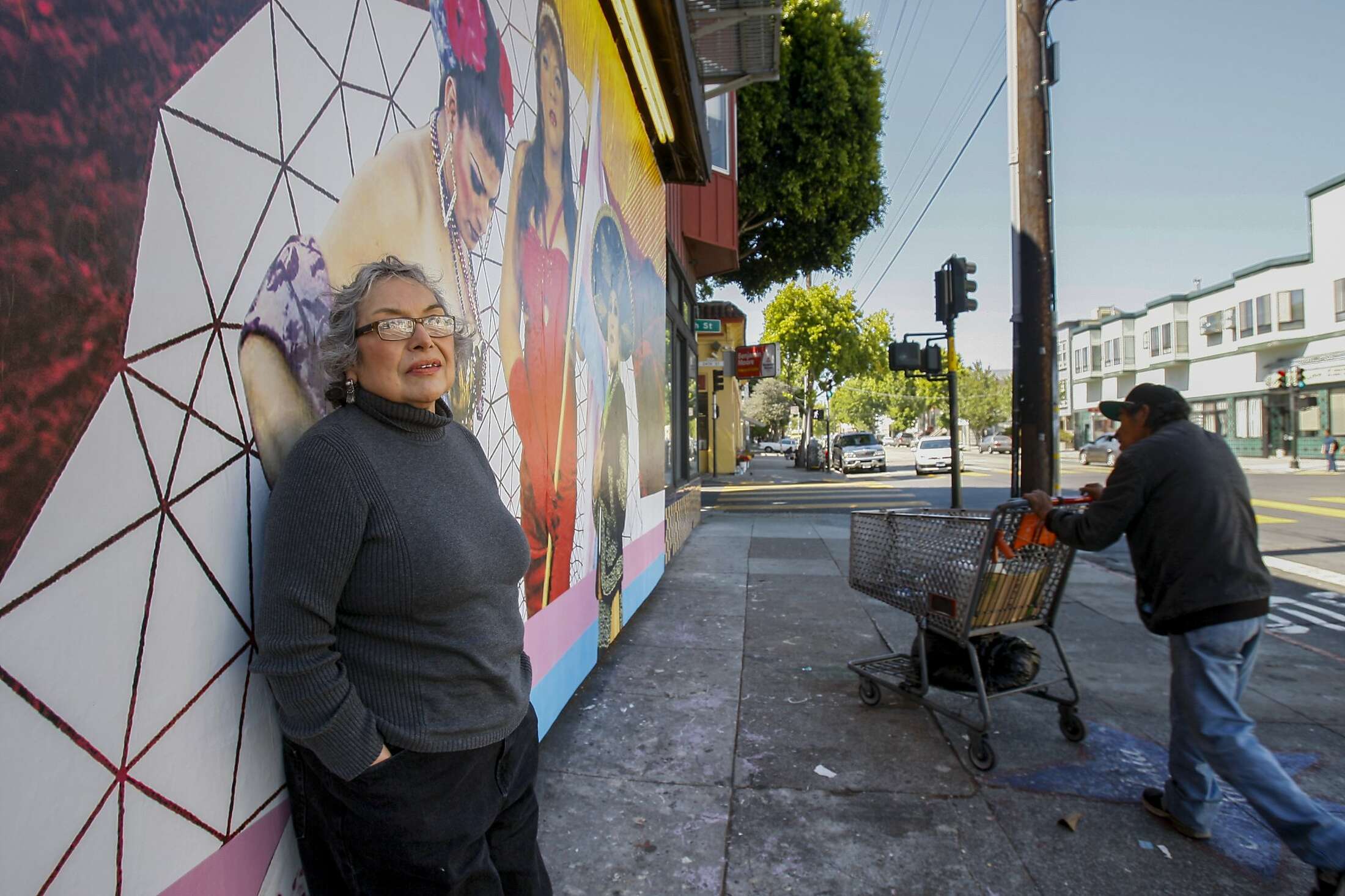 Mission artist Yolanda López puts eviction on display