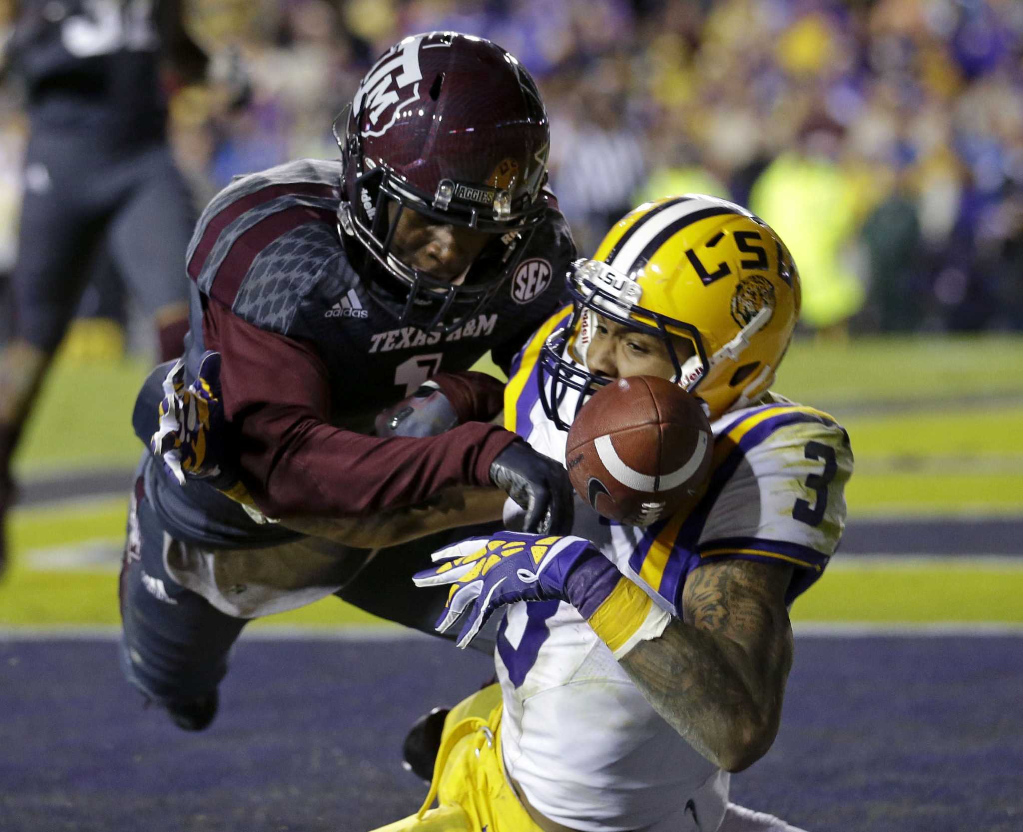 Aggies-LSU showdown on Thanksgiving at night