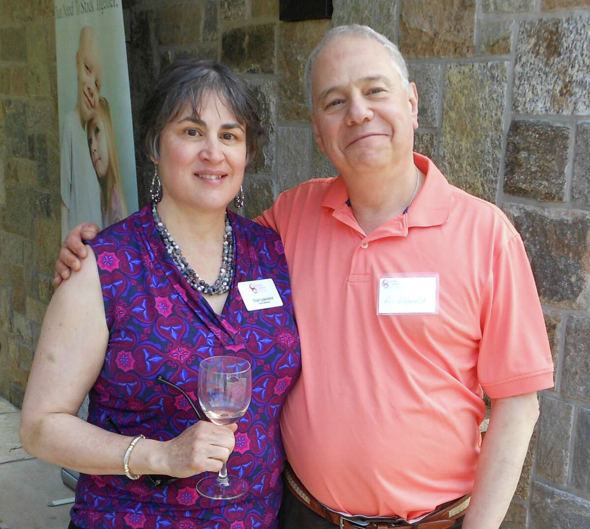 New Canaan residents Trish and Eric Lobenfeld recently hosted a meeting to kick start the Connecticut outreach initiative for Friends of Karen, a children's charity.