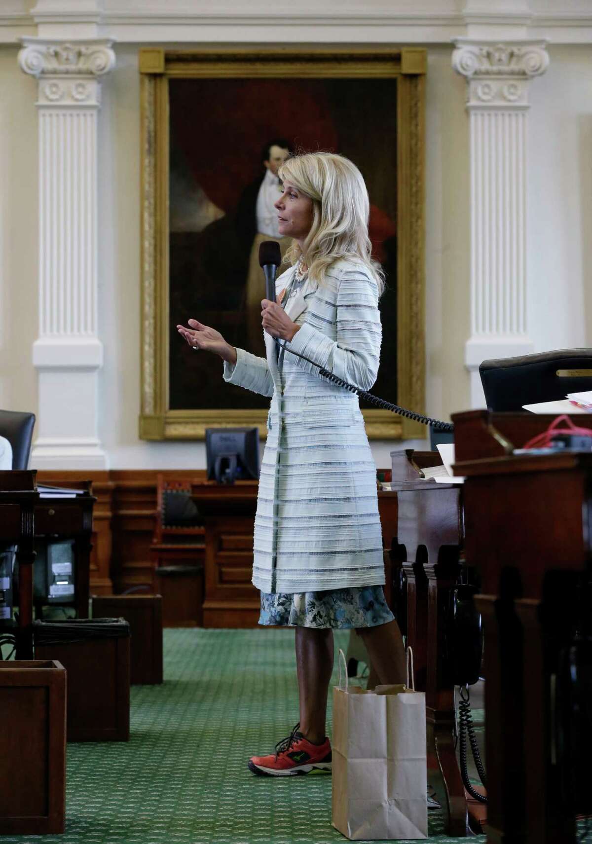 Sen. Wendy Davis, D-Fort Worth, became a media star a year ago with her filibuster against the Texas Legislature's latest assault on abortion rights, then largely shunned the issue in her run for governor.