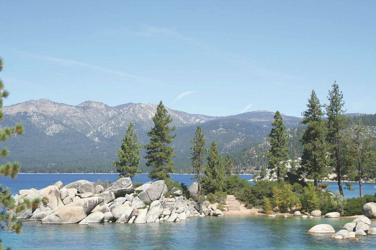 Sand Harbor, on the northern end of Lake Tahoe, has beaches, rock formations and a colorful history.