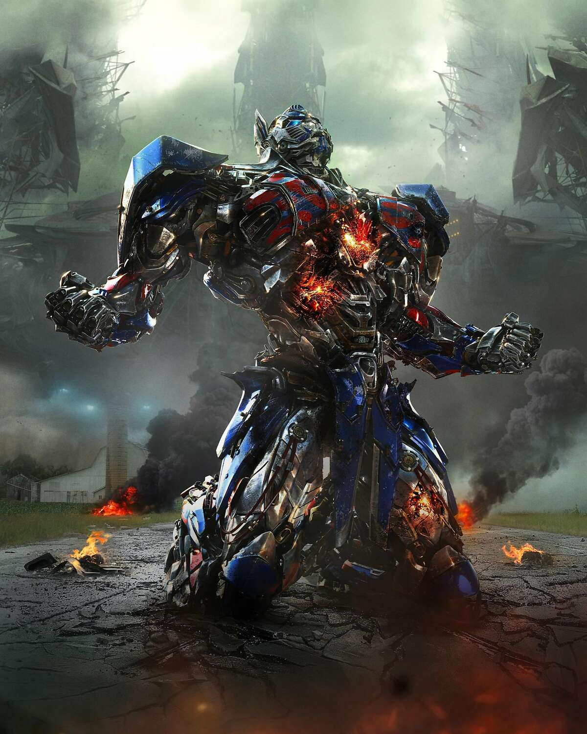 Optimus Prime in TRANSFORMERS: AGE OF EXTINCTION, in theaters 6/27/14.