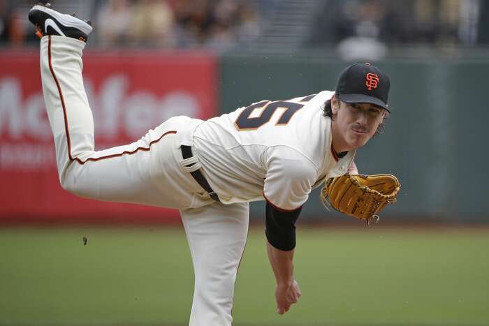 Tim Lincecum Team-Issued 2016 Road Jersey