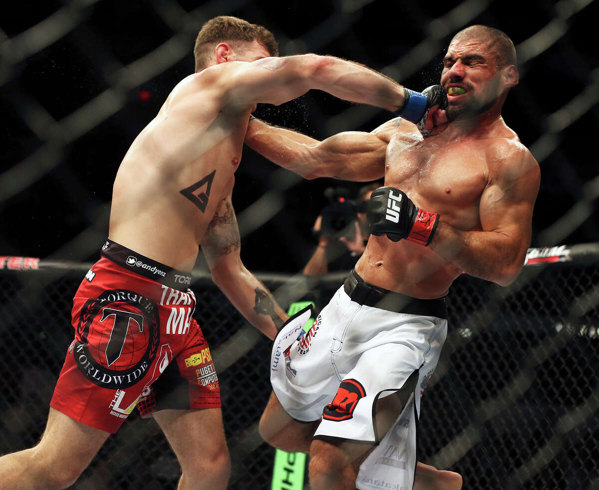 Swanson’s striking sinks Stephens in UFC Fight Night 44