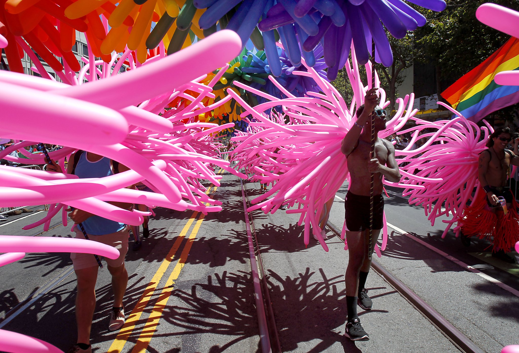 Thousands celebrate as S.F. gay parade proudly marks 44 years