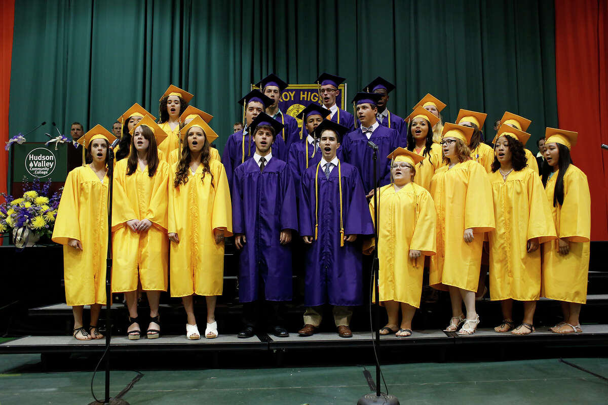 Troy High School graduation photos