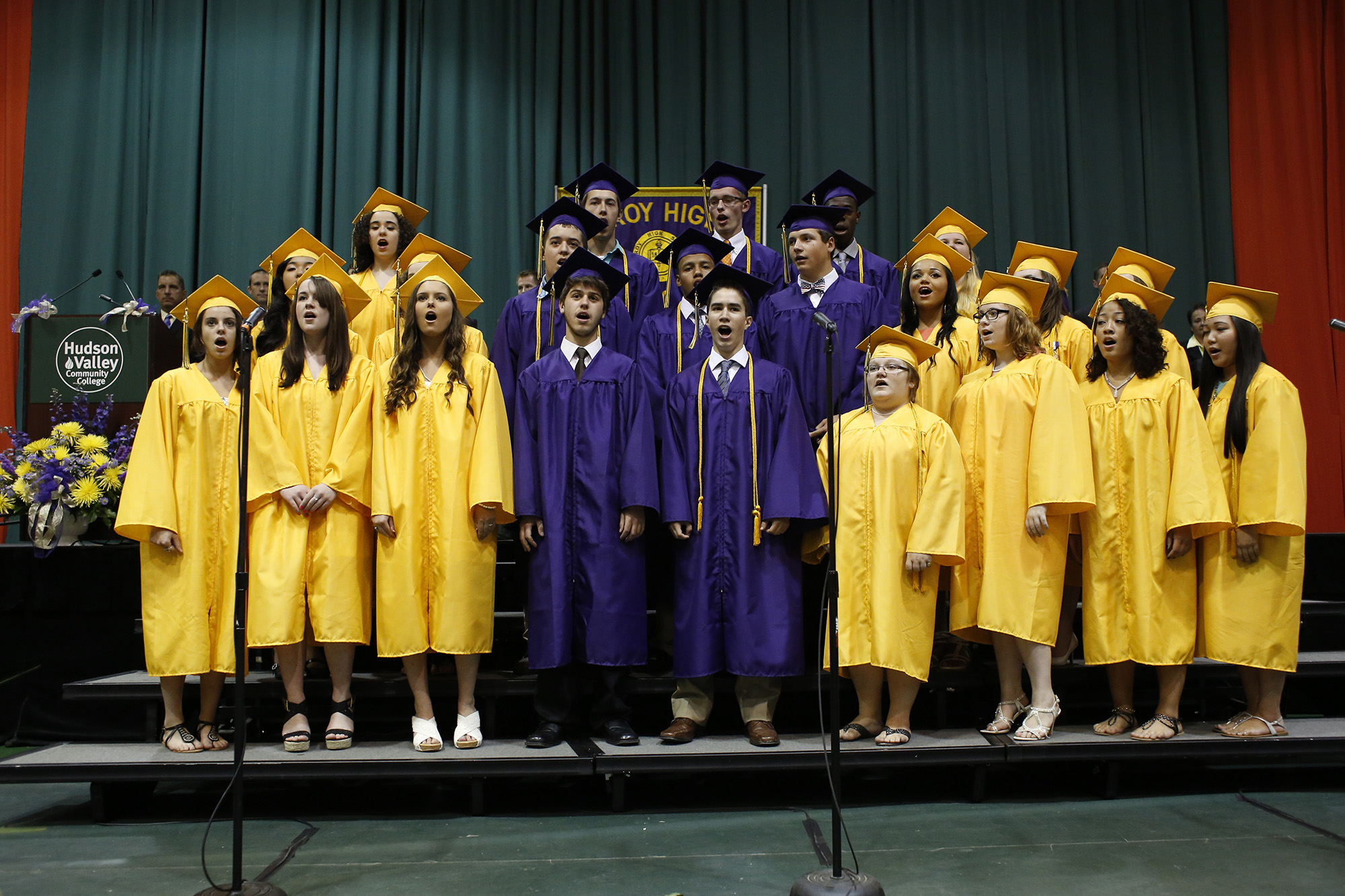Troy High School graduation photos