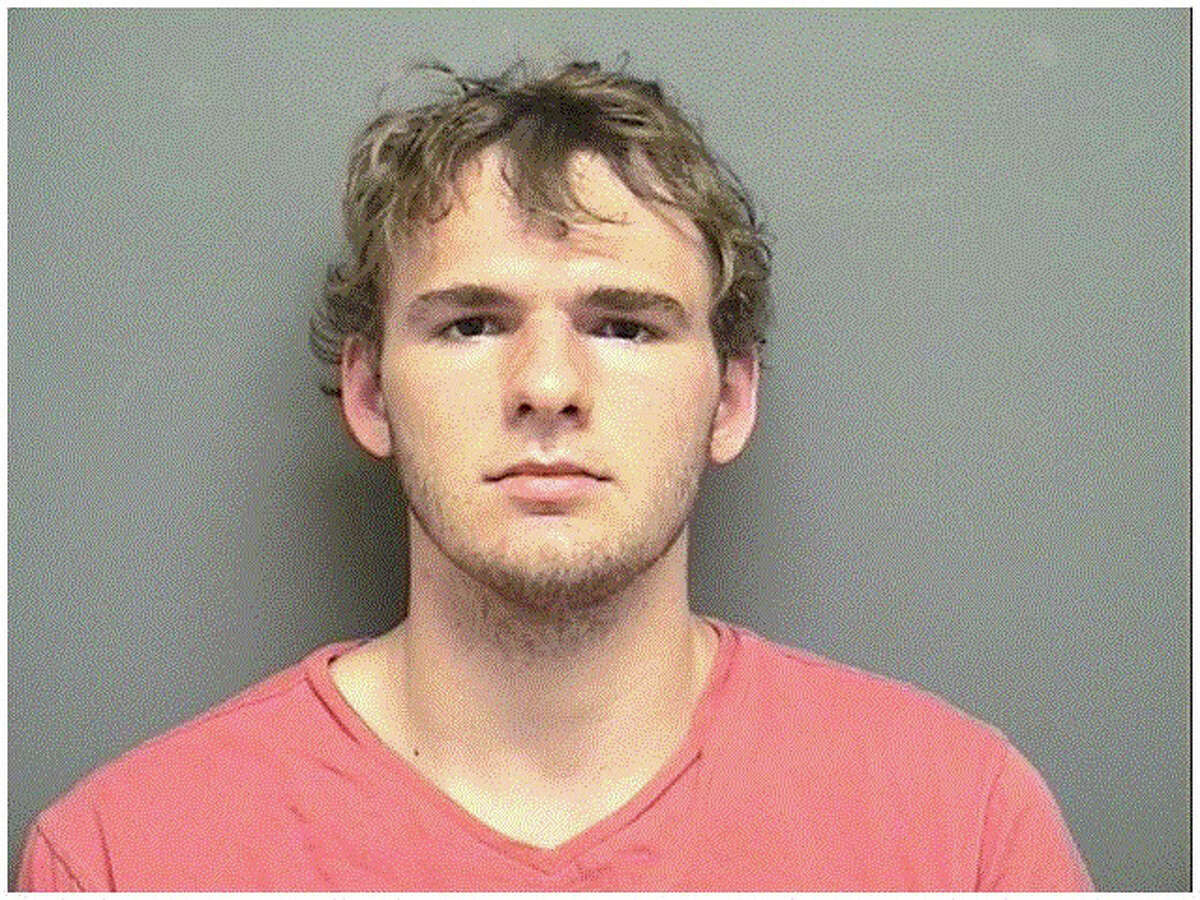 Eric Christensen,19, was arrested on June 30 after running naked through the yards on Stephen Mather Road. Police fought to subdue him and eventually used a taser.