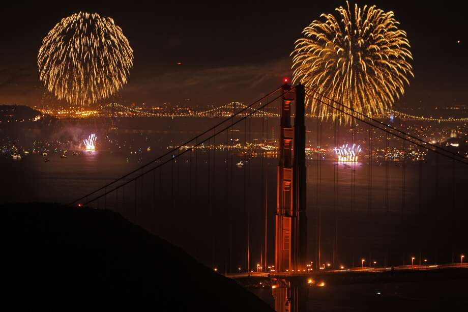 San francisco fireworks show New Year's Eve Fireworks Show