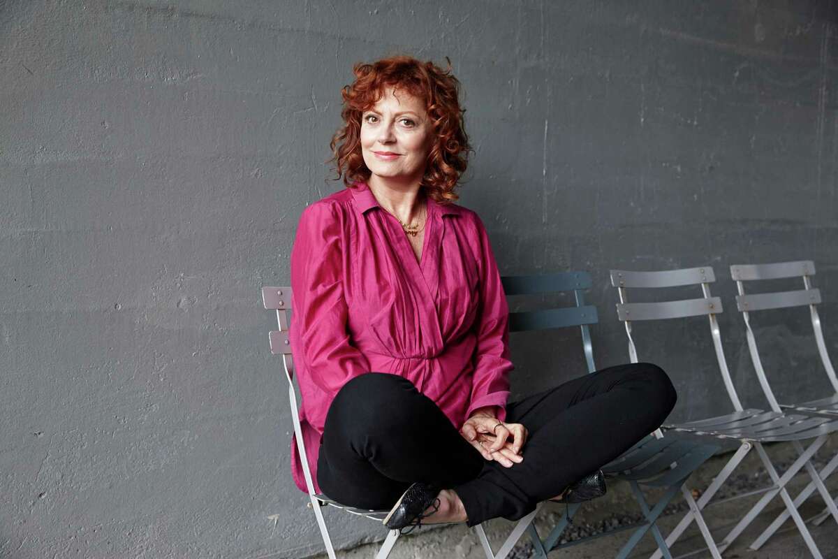 Susan Sarandon at the Standard Grill in New York, June 11, 2014. The 67-year-old Academy Award-winner plays a wayward grandmother in the upcoming comedy "Tammy," and is also preparing for the arrival of her first grandchild. (Jake Chessum/The New York Times) -- PHOTO MOVED IN ADVANCE AND NOT FOR USE - ONLINE OR IN PRINT - BEFORE JUNE 29, 2014. --