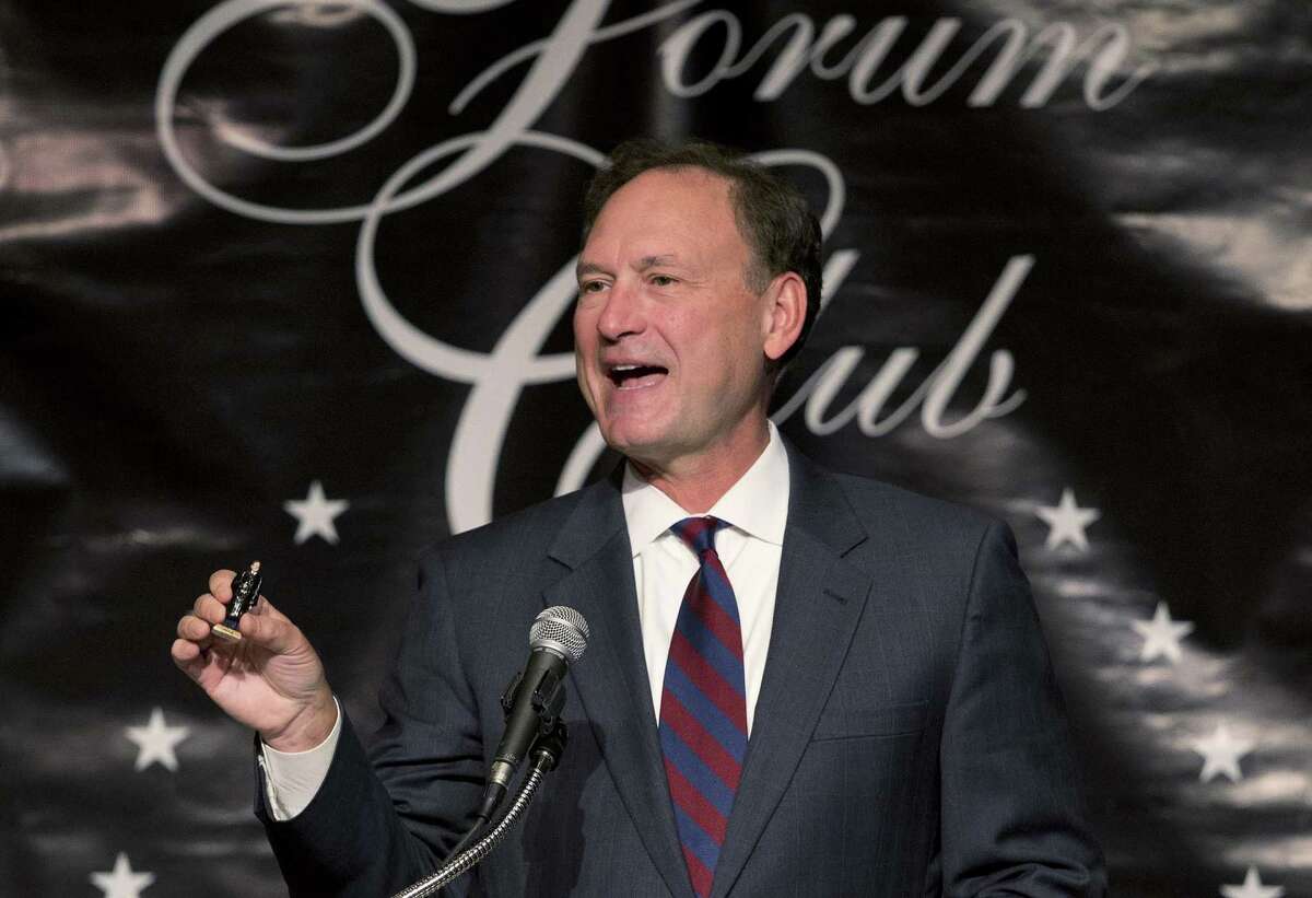 U.S. Supreme Court Justice Samuel Alito wrote the high court's majority opinion in the Hobby Lobby case, which restricts religious freedom for women workers while declaring corporations persons.