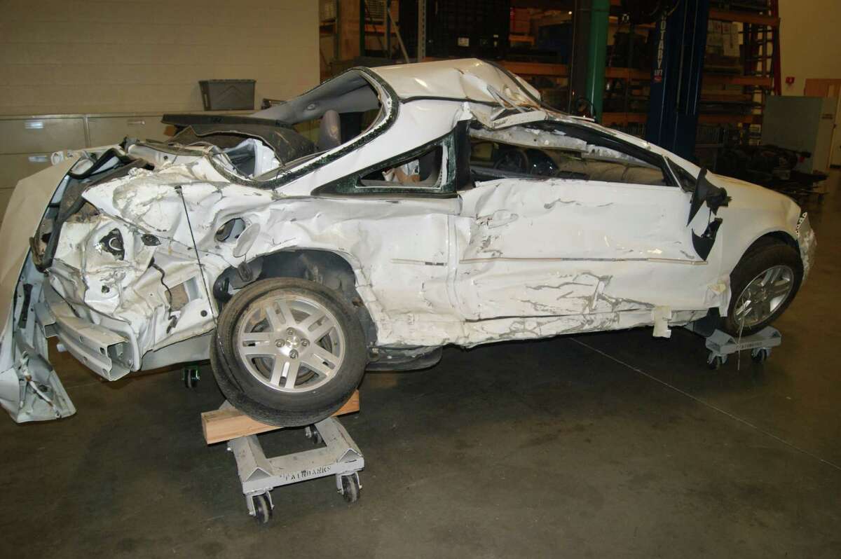 Brooke Melton died in this Chevrolet Cobalt in a 2010 crash in Georgia. The Melton family settled a wrongful death lawsuit against General Motors. The family's lawyers now want to reopen the case.