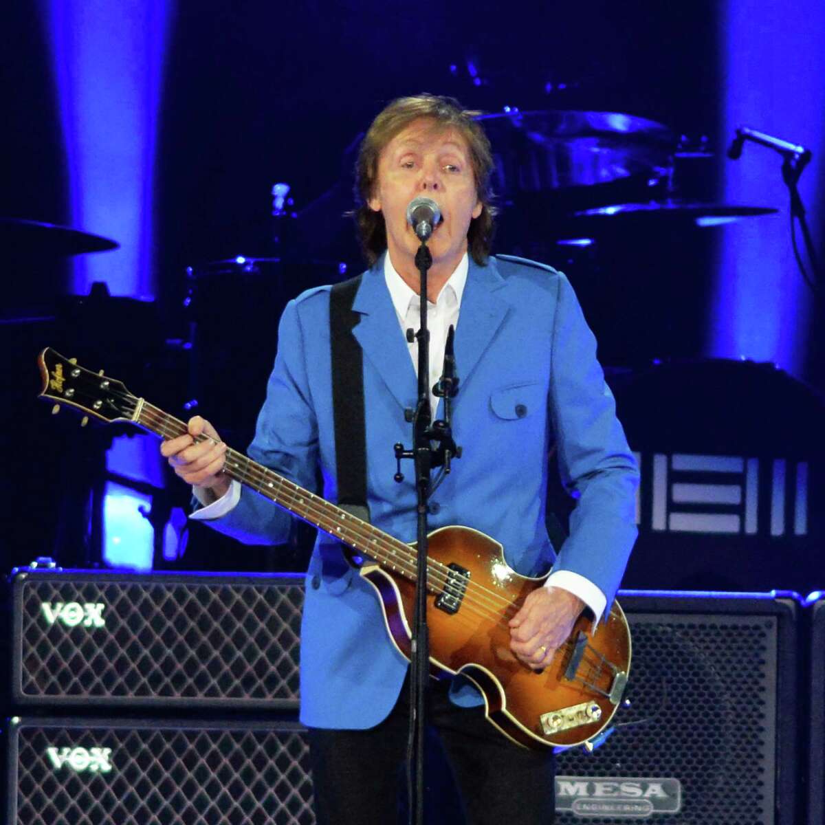 Paul McCartney performs at the Times Union Center Saturday July 5, 2014, in Albany, NY. (John Carl D'Annibale / Times Union)