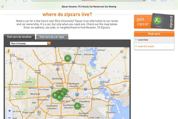 zipcar houston