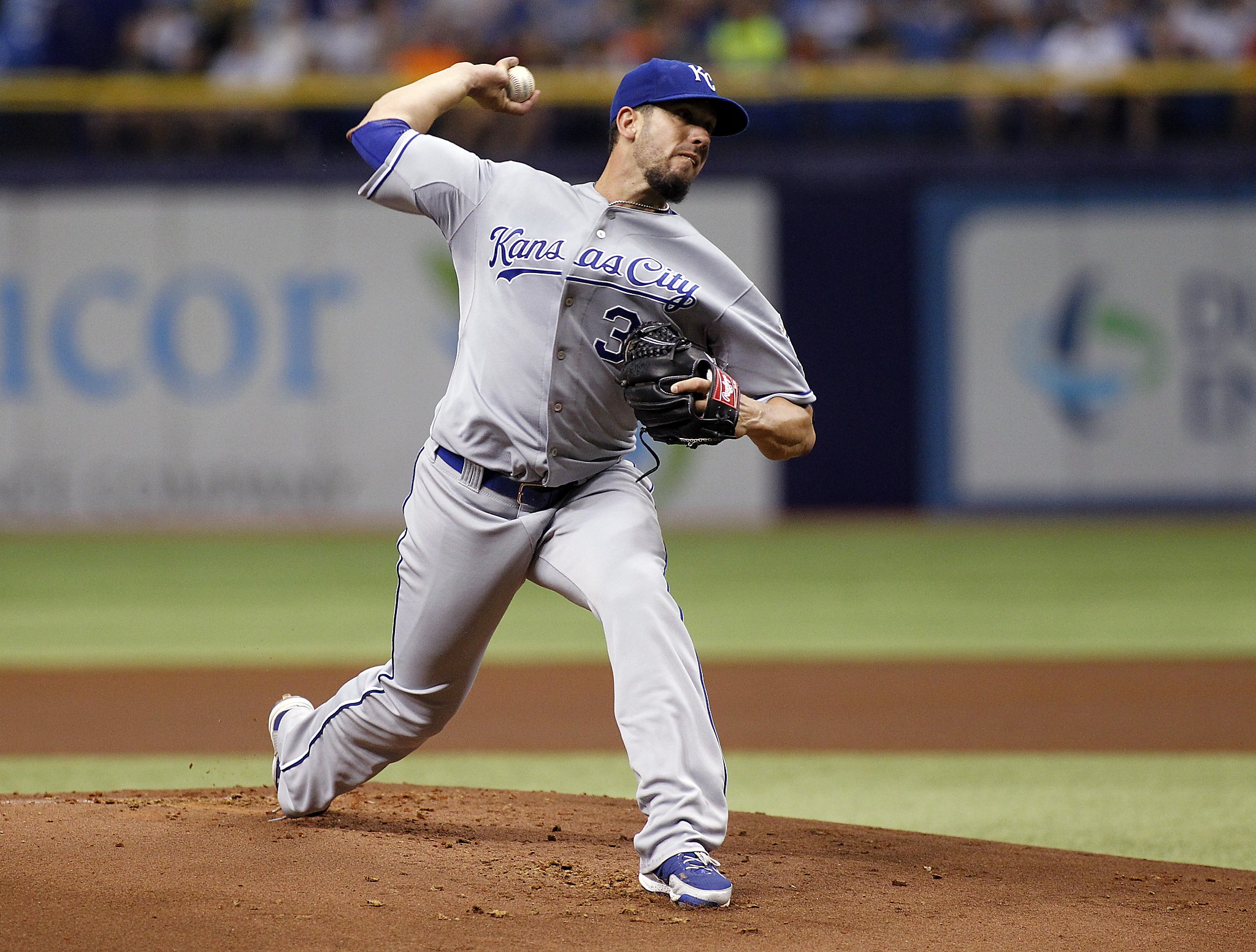 Royals&rsquo; James Shields stifles Rays in return to Tampa Bay