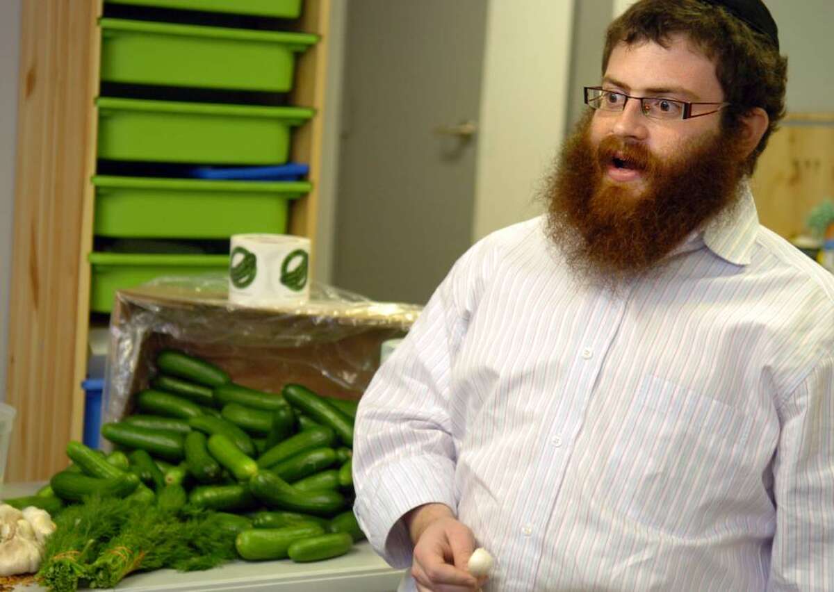 Keepin' it kosher with 'Rabbi Pickle"™