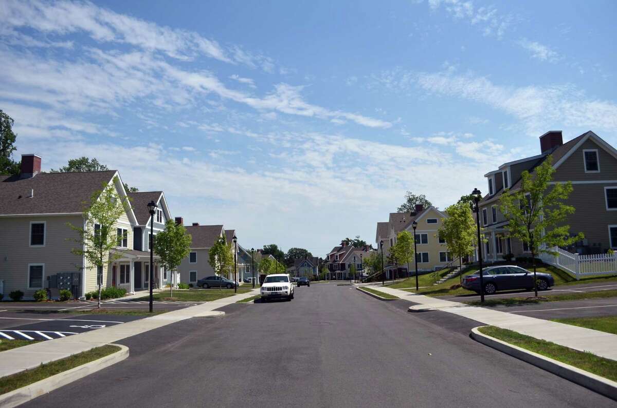 The Heights development was celebrated as being complete at a ribbon-cutting ceremony on July 1.