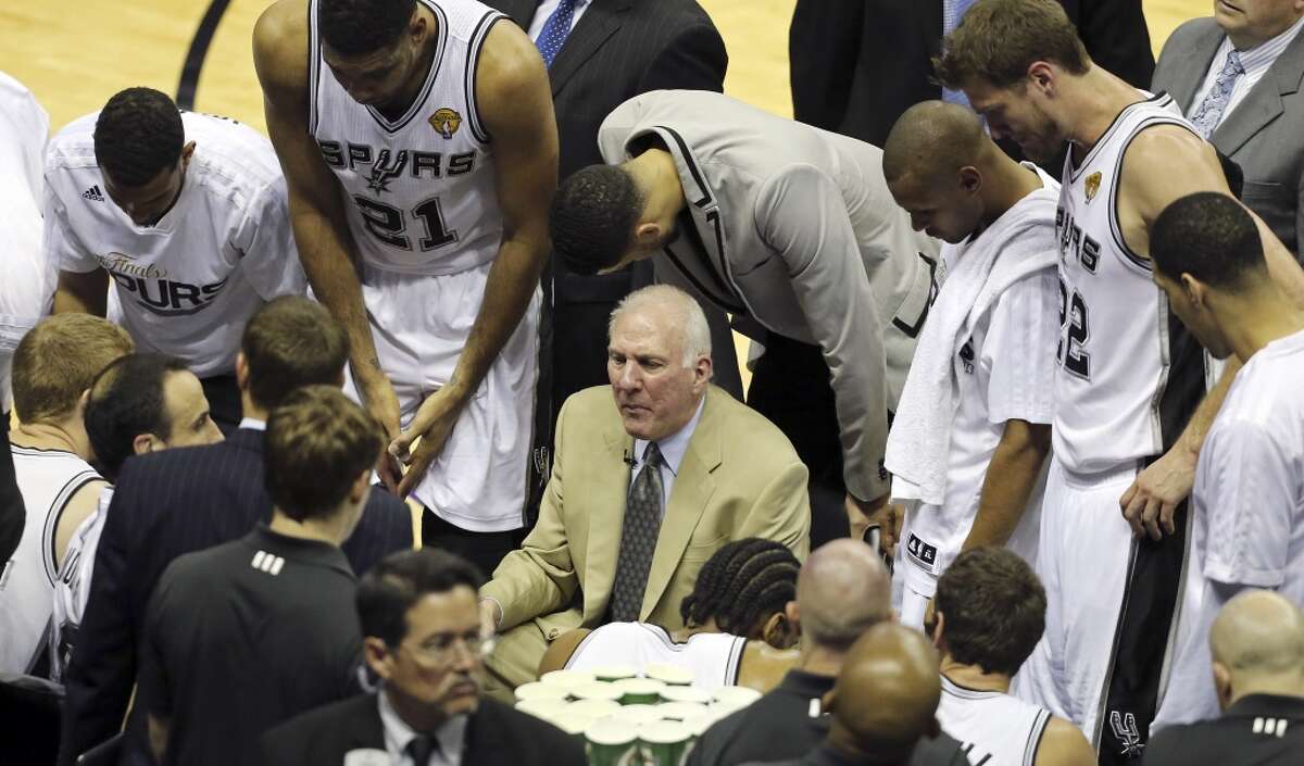 Spurs Coach Gregg Popovich Over The Years