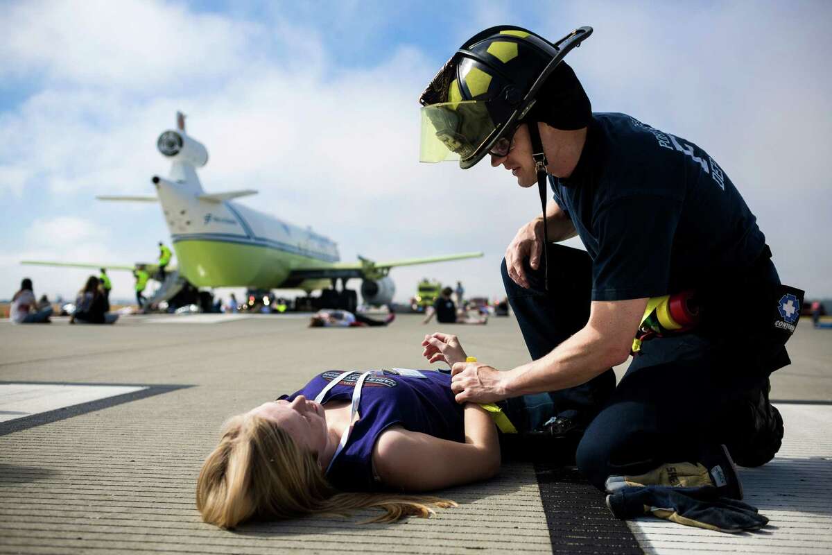 Mock, Full-scale Disaster Drill At Sea-Tac Airport