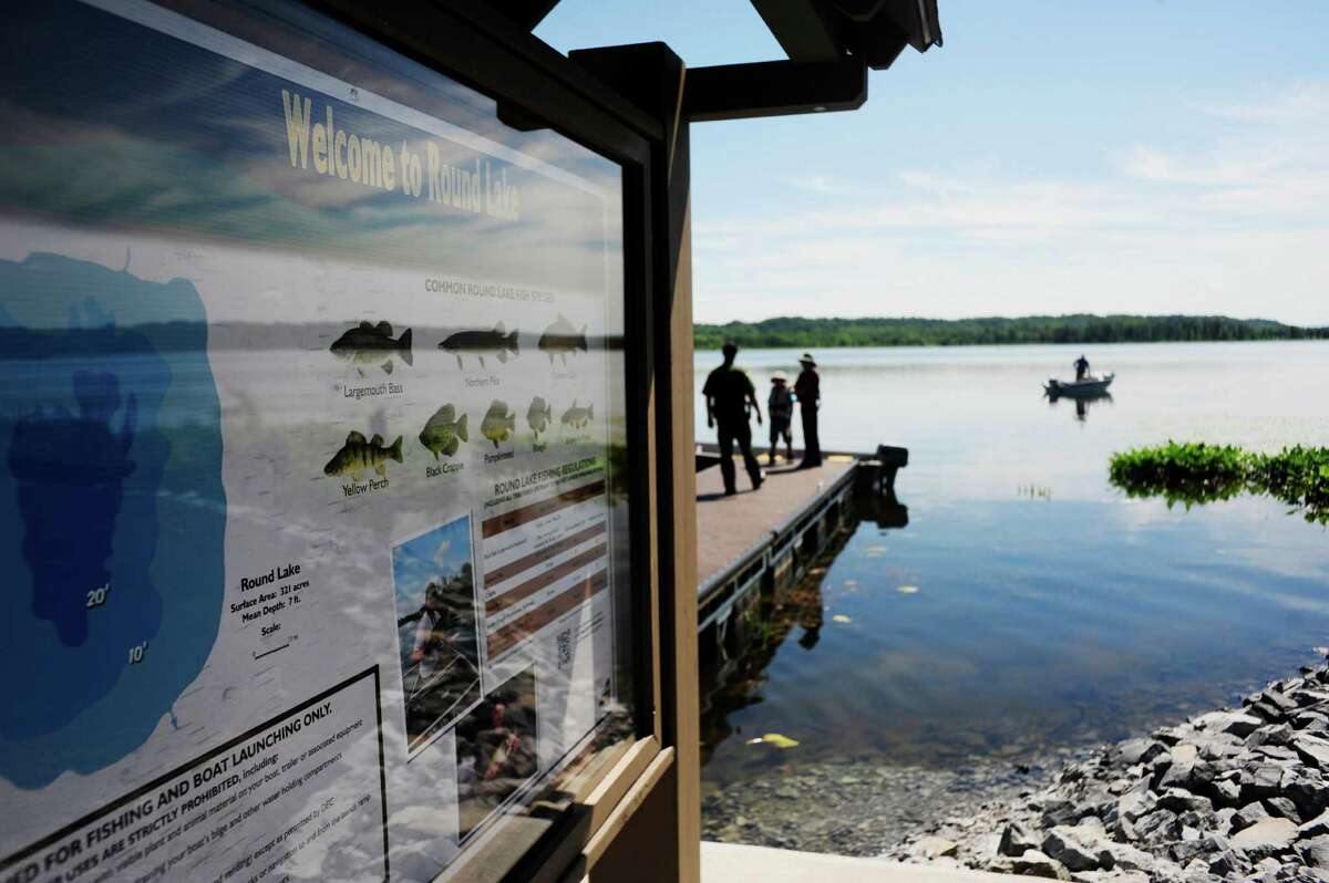 Photos: Battling lake invaders