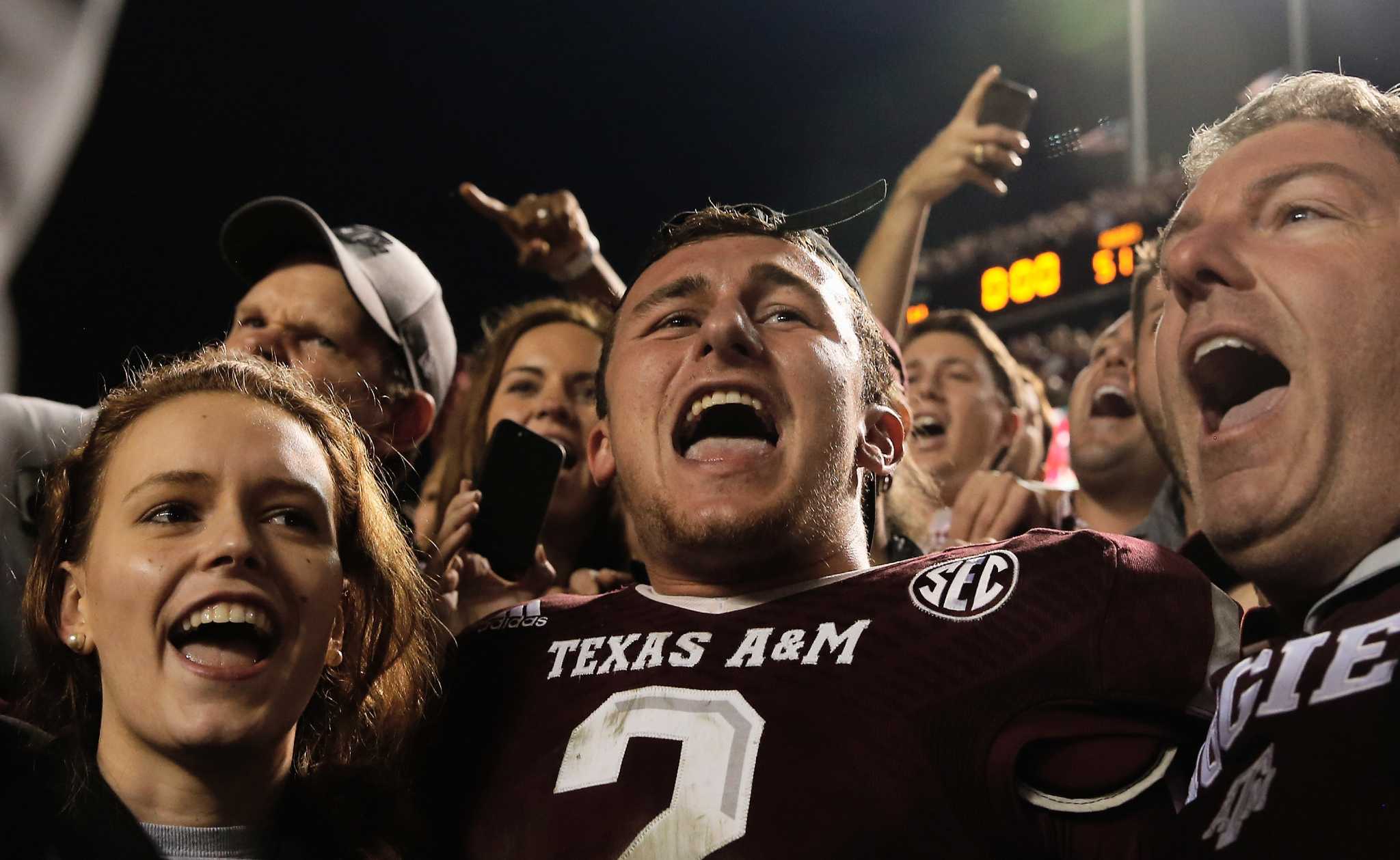 Johnny Manziel wears Tim Tebow jersey to Texas frat party